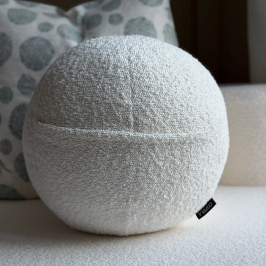 Orb White Bouclé