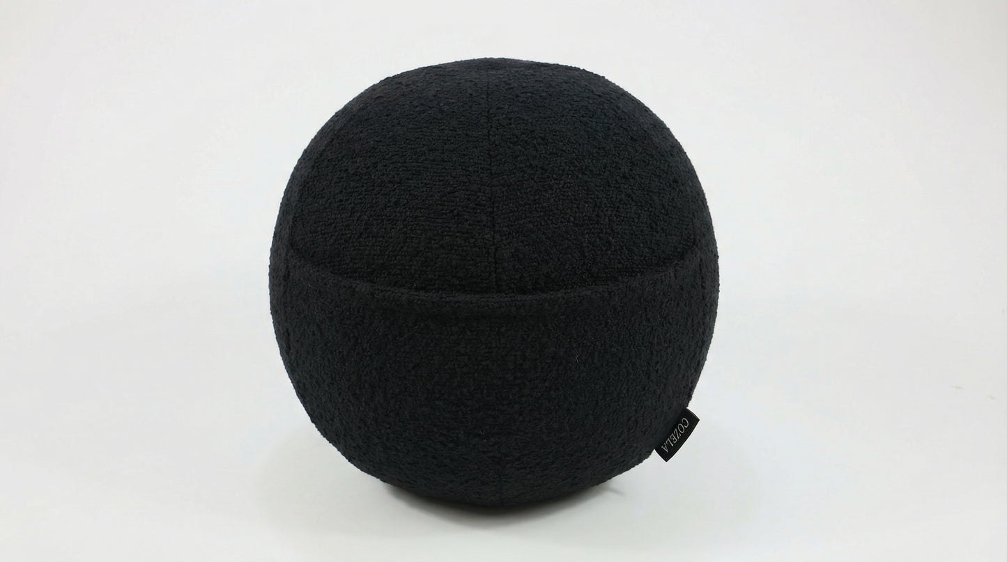 Orb Black Bouclé