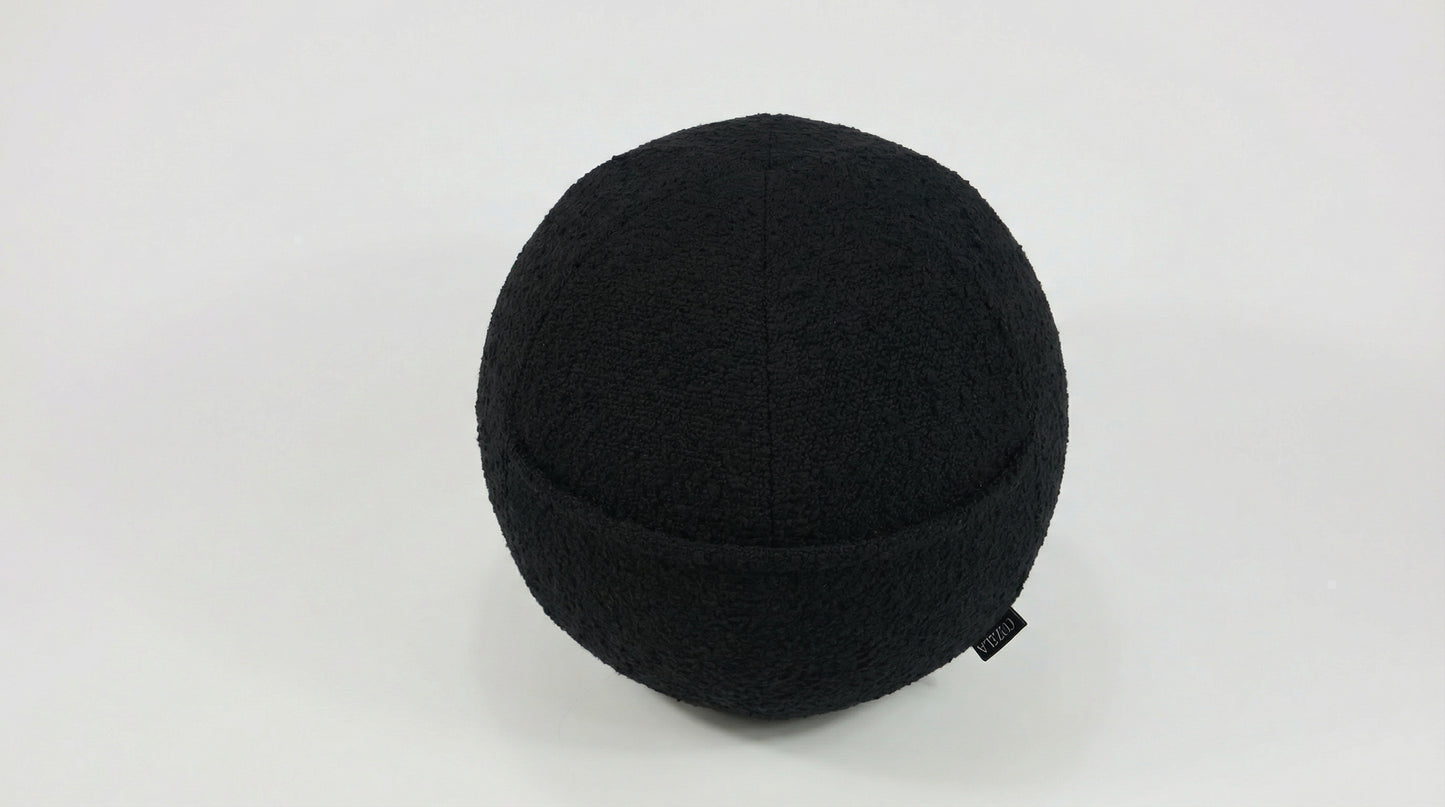 Orb Black Bouclé