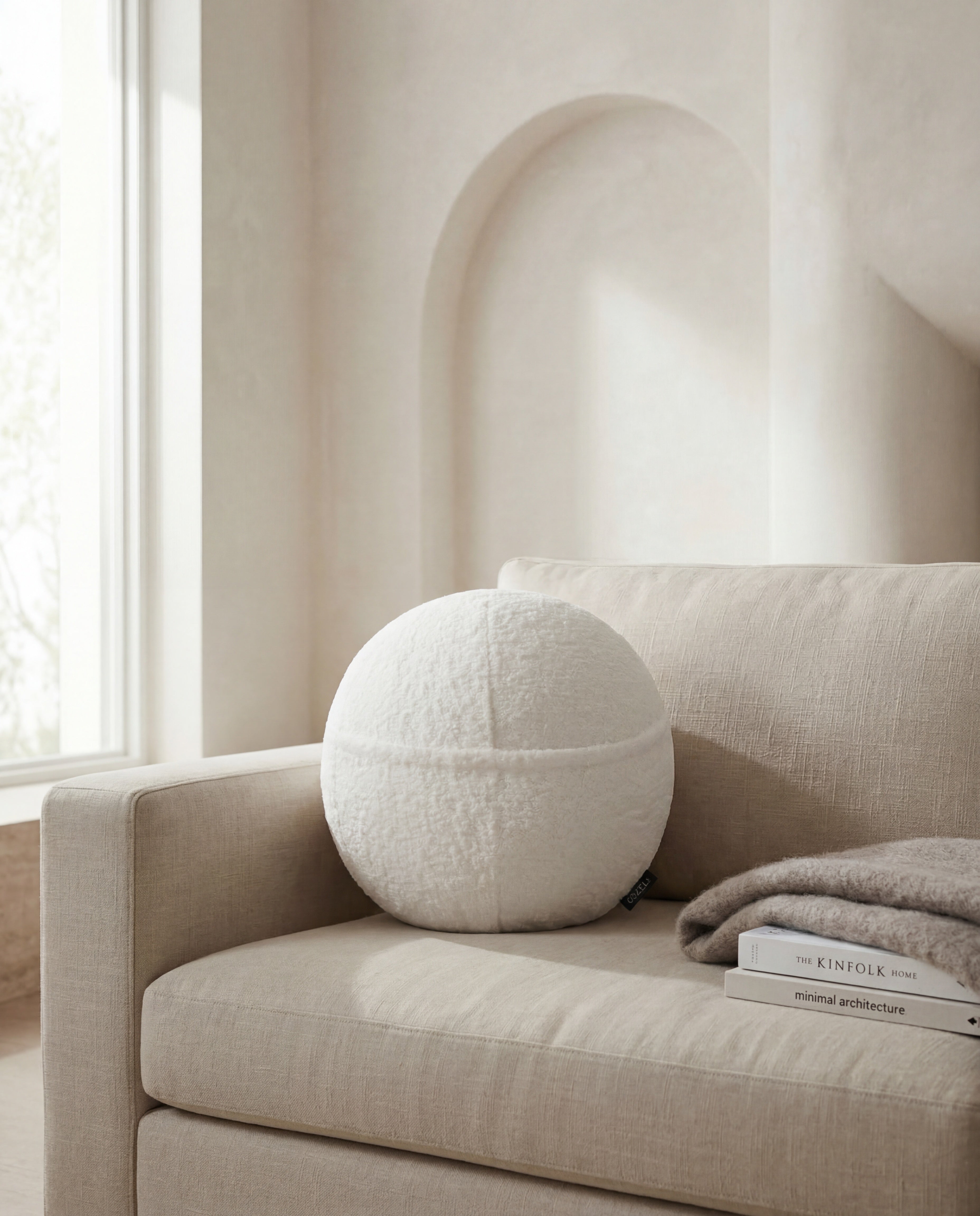 Orb as a sculptural room accent