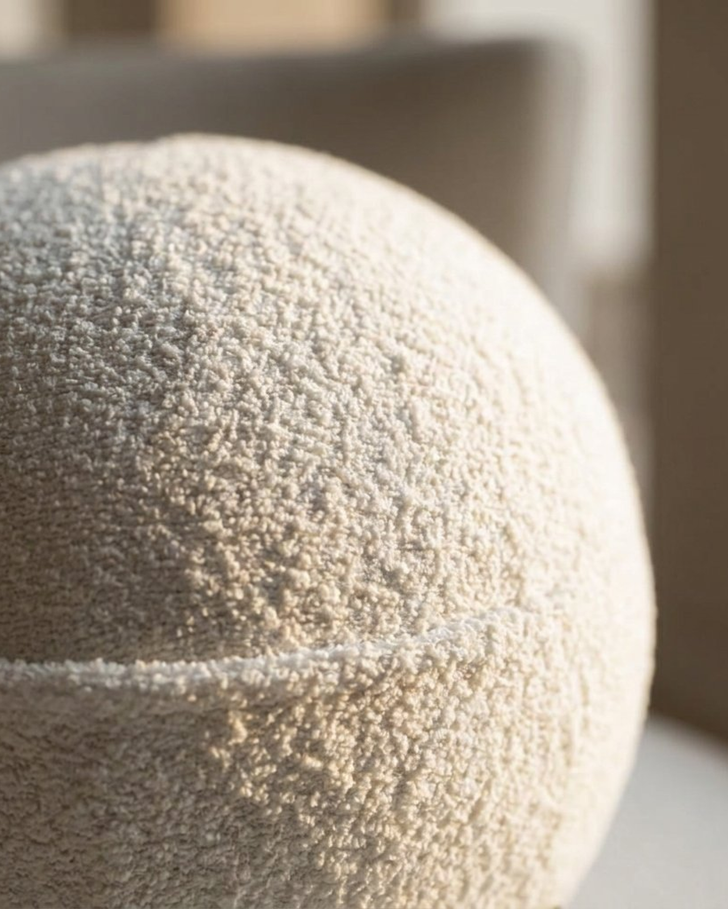 premium bouclé throw pillow COZELA
