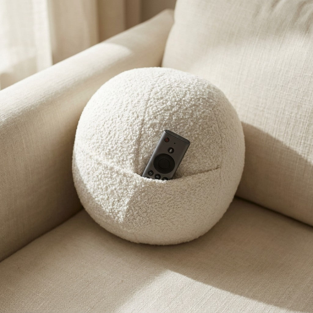 Orb styled with hidden remote control